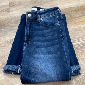 Dark wash jeans